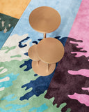 Orion | Satin Brass Side Table - INTERNATIONAL DESIGN - Side Tables - luxury - art