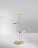Orion | Satin Brass Side Table - INTERNATIONAL DESIGN - Side Tables - luxury - art