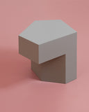 Lock | Wood, Steel & Lacquer Side Table | Side Table - INTERNATIONAL DESIGN - Side Tables - luxury - art