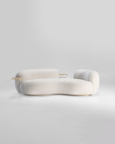 Tateyama Chaise Longue | Wood, Metal & Fabric Sofa | Sofa - INTERNATIONAL DESIGN - Sofas - luxury - art
