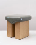 Wax | Sculptural Wood Stool - INTERNATIONAL DESIGN - Stools - luxury - art