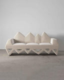 Lightning Velvet Sofa | Sculptural Sofa | Limited Edition | Art & Collectible Design | INTERNATIONAL DESIGN