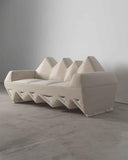 Lightning Velvet Sofa | Sculptural Sofa | Limited Edition | Art & Collectible Design | INTERNATIONAL DESIGN